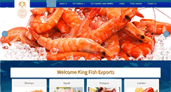 Desktop Screenshot of kingfishexports.com