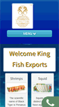 Mobile Screenshot of kingfishexports.com